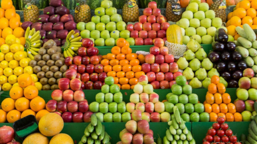 Употребление овощей и фруктов в зимний период года